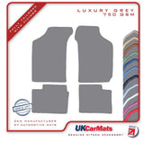 Daihatsu Charade 1993-2002 Grey Luxury Velour Tailored Car Mats HITECH
