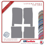 Daihatsu Fourtrak 1987-2000 Grey Luxury Velour Tailored Car Mats HITECH