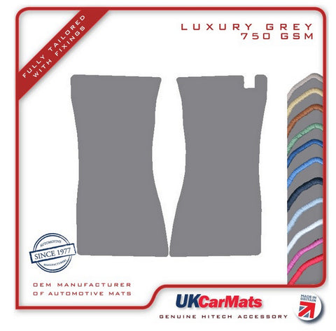 Nissan Datsun 240Z 1970-1978 Grey Luxury Velour Tailored Car Mats HITECH