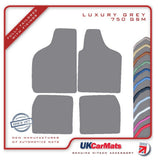 Fiat Uno 1985-1994 Grey Luxury Velour Tailored Car Mats HITECH