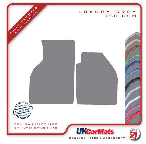 Fiat X-19 1974-1988 Grey Luxury Velour Tailored Car Mats HITECH