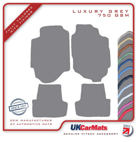 Ford Escort Mk5 RS2000,4X4 1994-1996 Grey Luxury Velour Tailored Car Mats HITECH