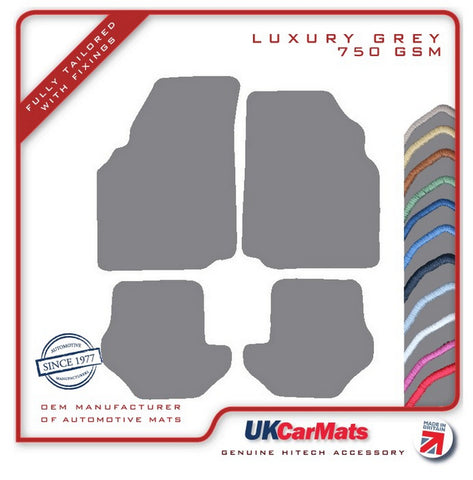 Ford Puma 1997-2002 Grey Luxury Velour Tailored Car Mats HITECH