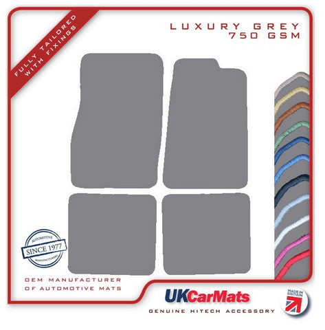 Ford Explorer 1997-2001 Grey Luxury Velour Tailored Car Mats HITECH