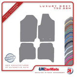 Ford Ranger 2011-2015 Grey Luxury Velour Tailored Car Mats HITECH