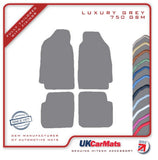 Fiat 131 1974-1984 Grey Luxury Velour Tailored Car Mats HITECH