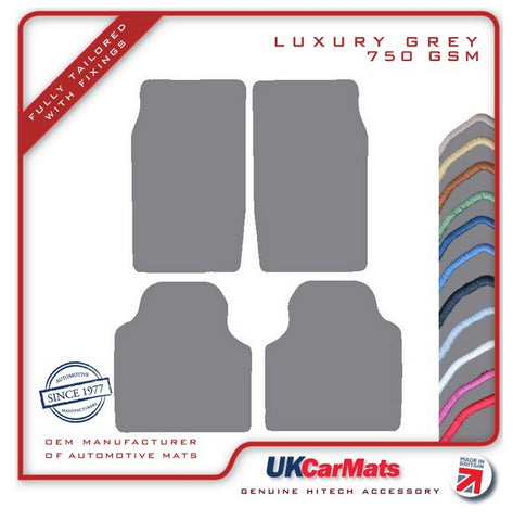 Ford Cortina Mk5 1979-1982 Grey Luxury Velour Tailored Car Mats HITECH