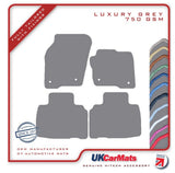 Ford Edge 2016 onwards Grey Luxury Velour Tailored Car Mats HITECH