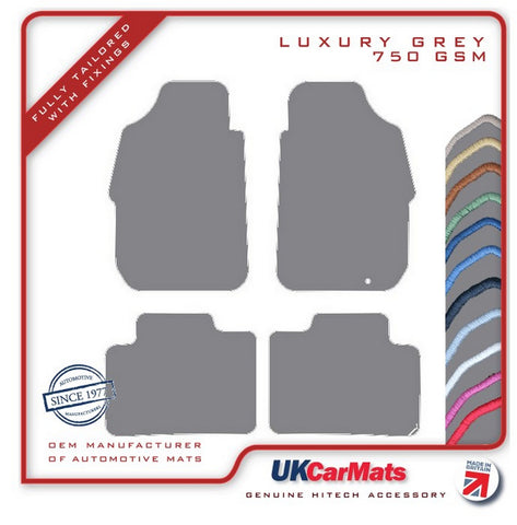 Great Wall Steed 2013 onwards Grey Luxury Velour Tailored Car Mats HITECH