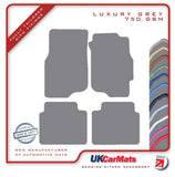 Honda Civic 4dr Inc VTI/LS 1996-2001 Grey Luxury Velour Tailored Car Mats HITECH