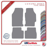 Honda Legend 1991-1995 Grey Luxury Velour Tailored Car Mats HITECH