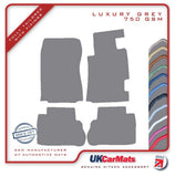 Honda Legend 1995-2000 Grey Luxury Velour Tailored Car Mats HITECH