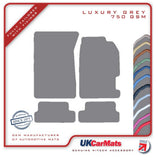 Honda Prelude 1997-2001 Grey Luxury Velour Tailored Car Mats HITECH