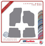 Hyundai Getz 2002-2009 Grey Luxury Velour Tailored Car Mats HITECH