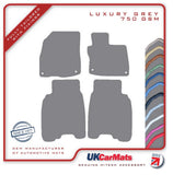 Honda Civic 5dr 2008-2011 Grey Luxury Velour Tailored Car Mats HITECH