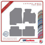 Hyundai i30 2012-2017 Grey Luxury Velour Tailored Car Mats HITECH