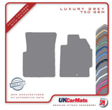 Honda Insight Automatic 2000-2006 Grey Luxury Velour Tailored Car Mats HITECH