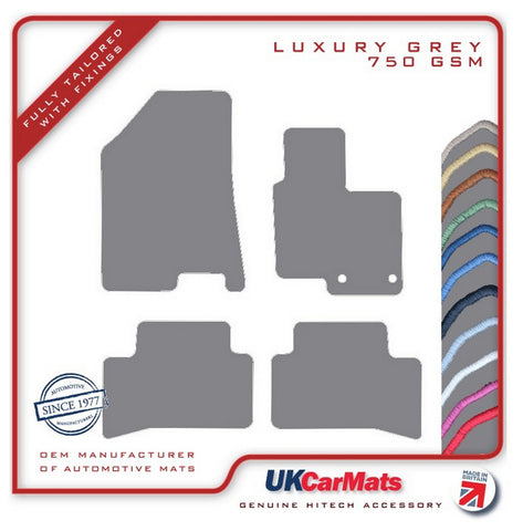Hyundai Tucson Petrol & Diesel 2020 onwards Grey Luxury Velour Tailored Car Mats HITECH