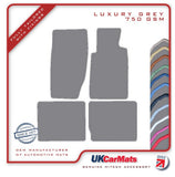 Jeep Cherokee 1993-2001 Grey Luxury Velour Tailored Car Mats HITECH