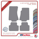Jaguar XJ Series (X350) 2003-2009 Grey Luxury Velour Tailored Car Mats HITECH