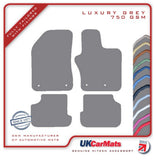 Jeep Renegade 2014 onwards Grey Luxury Velour Tailored Car Mats HITECH