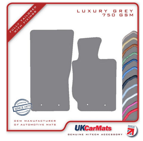 Jaguar F-Type SVR 2016 onwards Grey Luxury Velour Tailored Car Mats HITECH