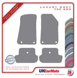 Jeep Wrangler 2Dr (JL) 2018 onwards Grey Luxury Velour Tailored Car Mats HITECH