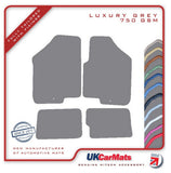 Kia Soul (Single Fixing Driver) 2009-2013 Grey Luxury Velour Tailored Car Mats HITECH