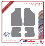 Lancia Beta Coupe 1981-1984 Grey Luxury Velour Tailored Car Mats HITECH