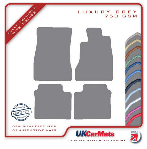 Lexus GS 1994-1998 Grey Luxury Velour Tailored Car Mats HITECH