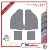 Lancia Beta Coupe VX 1981-1984 Grey Luxury Velour Tailored Car Mats HITECH