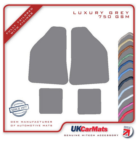 Lancia Beta Coupe VX 1981-1984 Grey Luxury Velour Tailored Car Mats HITECH