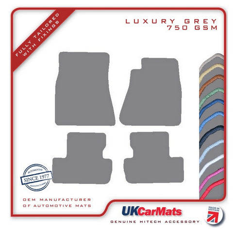 Lexus IS 2006-2013 Grey Luxury Velour Tailored Car Mats HITECH