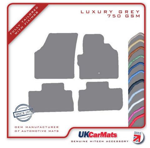 Land Rover Freelander 2 2006-2013 Grey Luxury Velour Tailored Car Mats HITECH