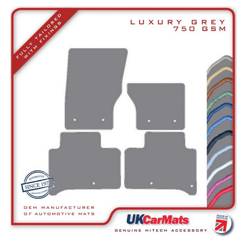 Land Rover Range Rover Sport L494 (Separate Rears) 2013-2022 Grey Luxury Velour Tailored Car Mats HITECH
