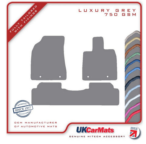 Lexus RX 2008-2016 Grey Luxury Velour Tailored Car Mats HITECH