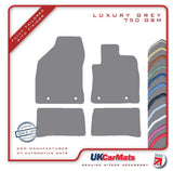 Lexus CT200H 2011-2014 Grey Luxury Velour Tailored Car Mats HITECH