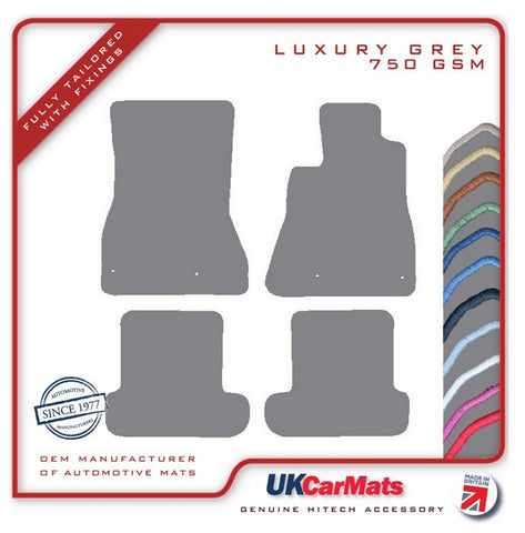 Lexus SC 430 2002-2010 Grey Luxury Velour Tailored Car Mats HITECH