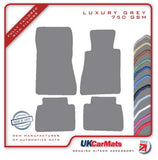 Mercedes 190 (W201) Saloon 1982-1993 Grey Luxury Velour Tailored Car Mats HITECH