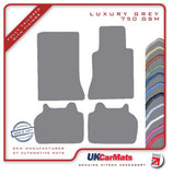 Mercedes E Class (W124) Saloon / Estate 1984-1996 Grey Luxury Velour Tailored Car Mats HITECH