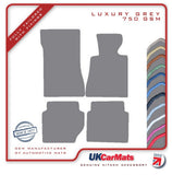 Mercedes E Class (W123) Saloon / Estate SWB 1975-1985 Grey Luxury Velour Tailored Car Mats HITECH