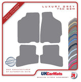 Mazda MX6 1992-1998 Grey Luxury Velour Tailored Car Mats HITECH
