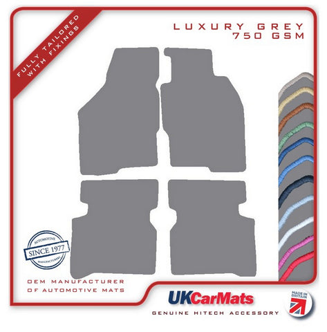 Mitsubishi Galant 1993-1997 Grey Luxury Velour Tailored Car Mats HITECH