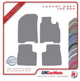Mazda Xedos 9 1994-2004 Grey Luxury Velour Tailored Car Mats HITECH