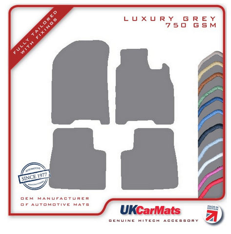 Mazda Xedos 9 1994-2004 Grey Luxury Velour Tailored Car Mats HITECH
