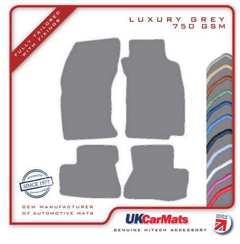 Mitsubishi 3000GT/GTO 1991-2000 Grey Luxury Velour Tailored Car Mats HITECH