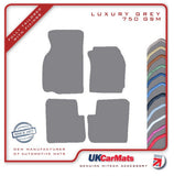 Mitsubishi Colt 1992-1995 Grey Luxury Velour Tailored Car Mats HITECH