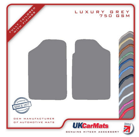 MG MGF 1996-2004 Grey Luxury Velour Tailored Car Mats HITECH