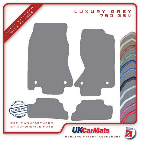 Mazda RX7  Mk3 1993-2001 Grey Luxury Velour Tailored Car Mats HITECH