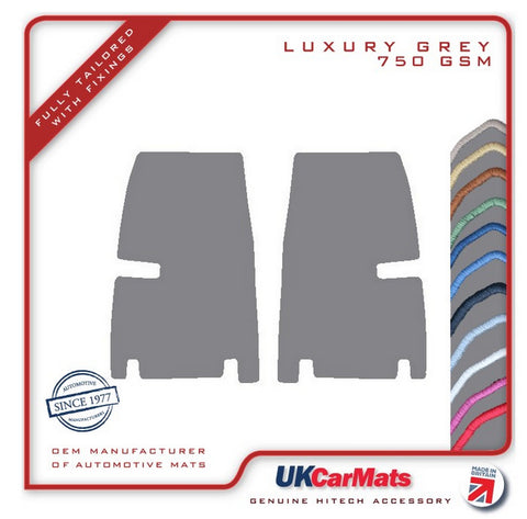 MG MGA 1955-1962 Grey Luxury Velour Tailored Car Mats HITECH